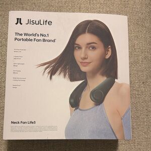 JisuLife Neck Fan in Black